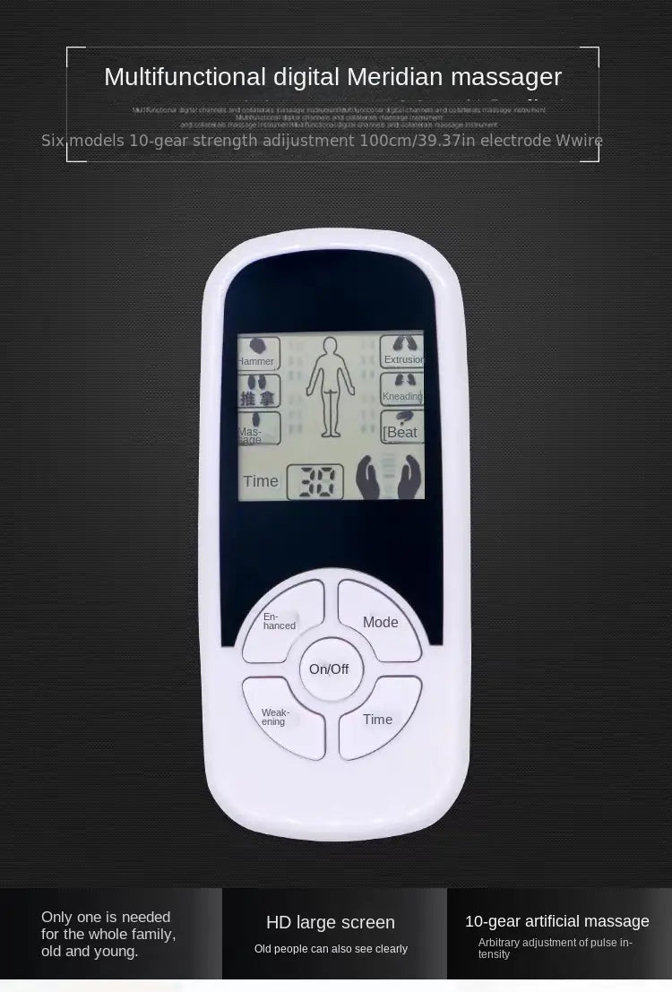 Masajeador Cervical Digital Multifuncional Portátil