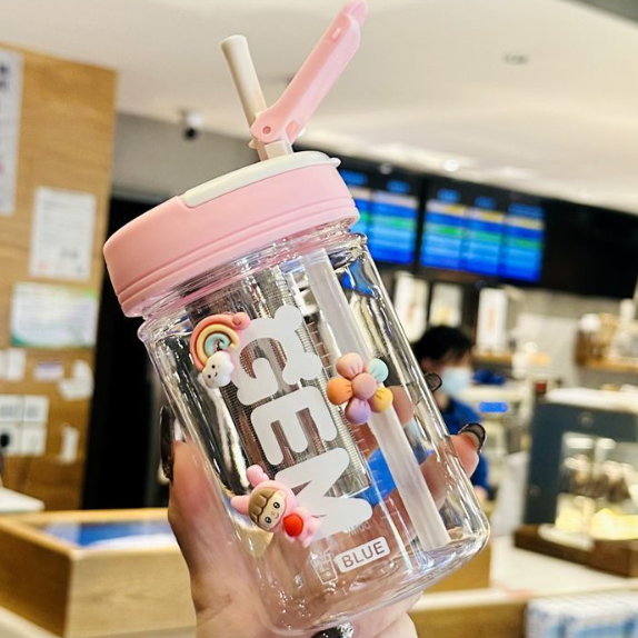 High-Value Plastic Straw Cup for Bubble and Fruit Tea