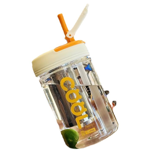 High-Value Plastic Straw Cup for Bubble and Fruit Tea