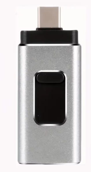 Memoria Flash USB 3.0 de 4 en 1 para iPhone/Android (128-256-512GB)